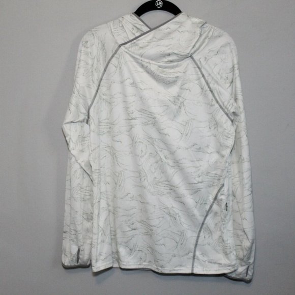 Patagonia Sunshade Hoody Birch White Hooded Pullover Women's Size Large H11896 - Picture 11 of 12